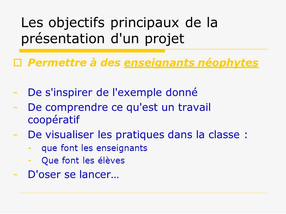 Exemple De Présentation Powerpoint Dun Projet Le Meilleur Exemple